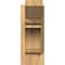 Ekena Millwork Olympic Slat Smooth Outlooker, Western Red Cedar, 5 1/2"W x 14"D x 14"H OUT06X14X14OLY06SWR - alternate 4